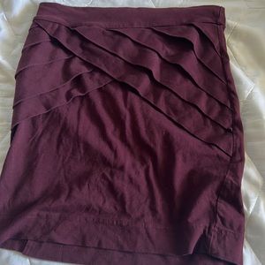 Purple skirt